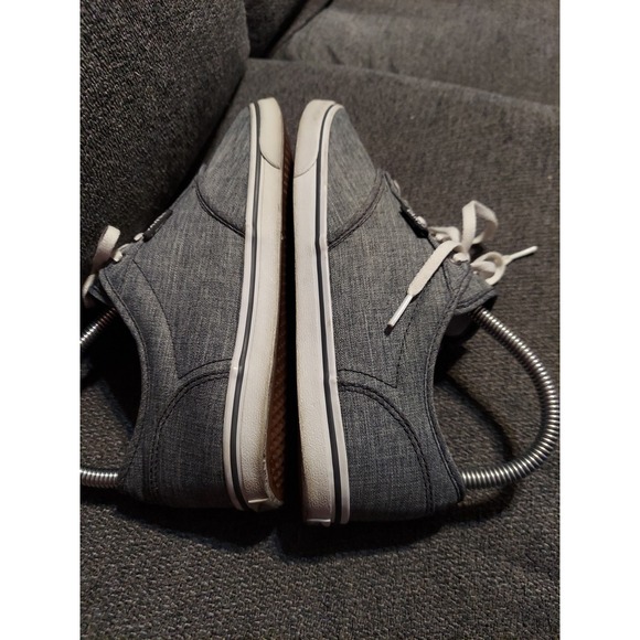 Vans Off The Wall Womens Old Skool Gray Low Top Lace Up Canvas Sneakers Size 8 - Picture 5 of 7